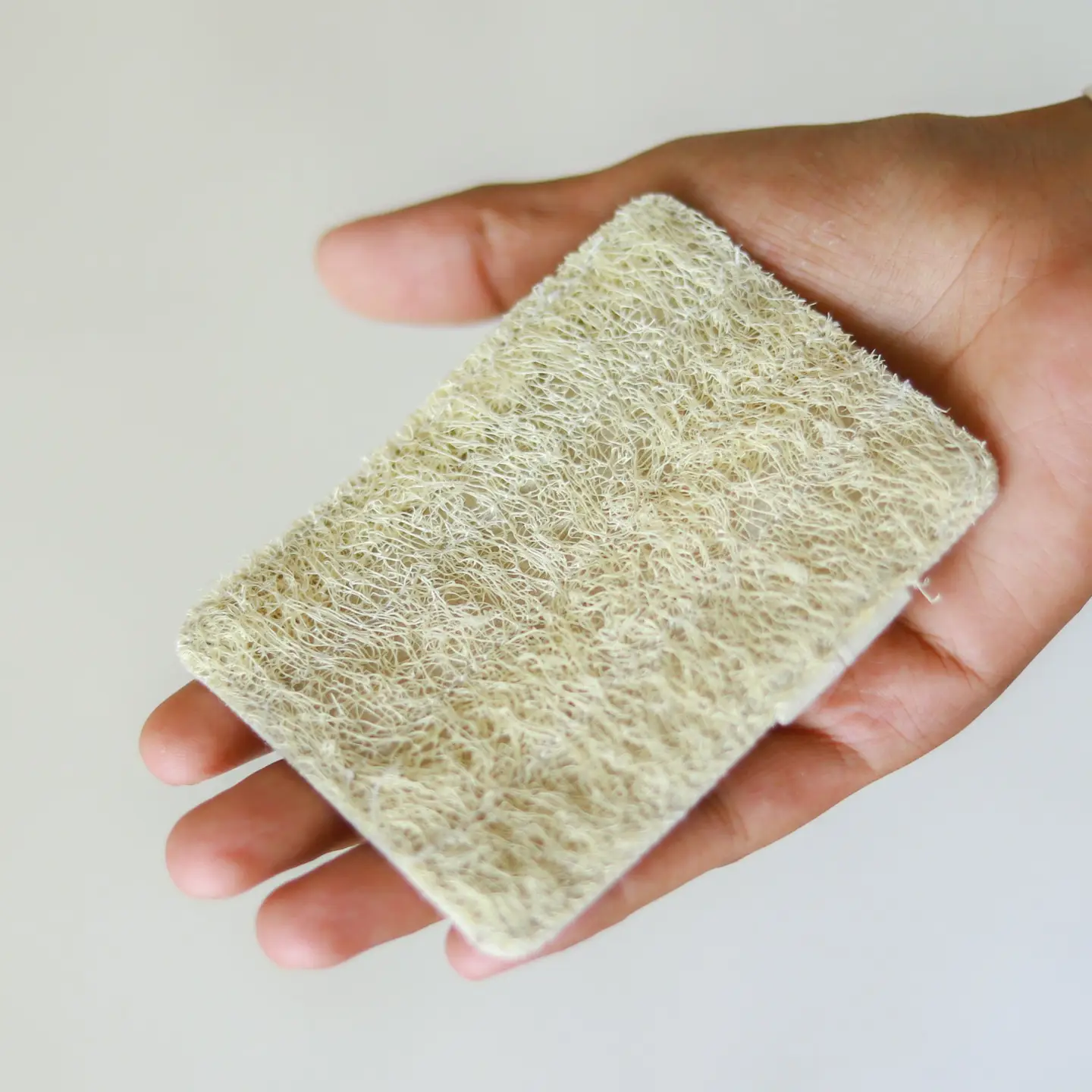 Organic Canvas Scrubber with Handle - Image 3
